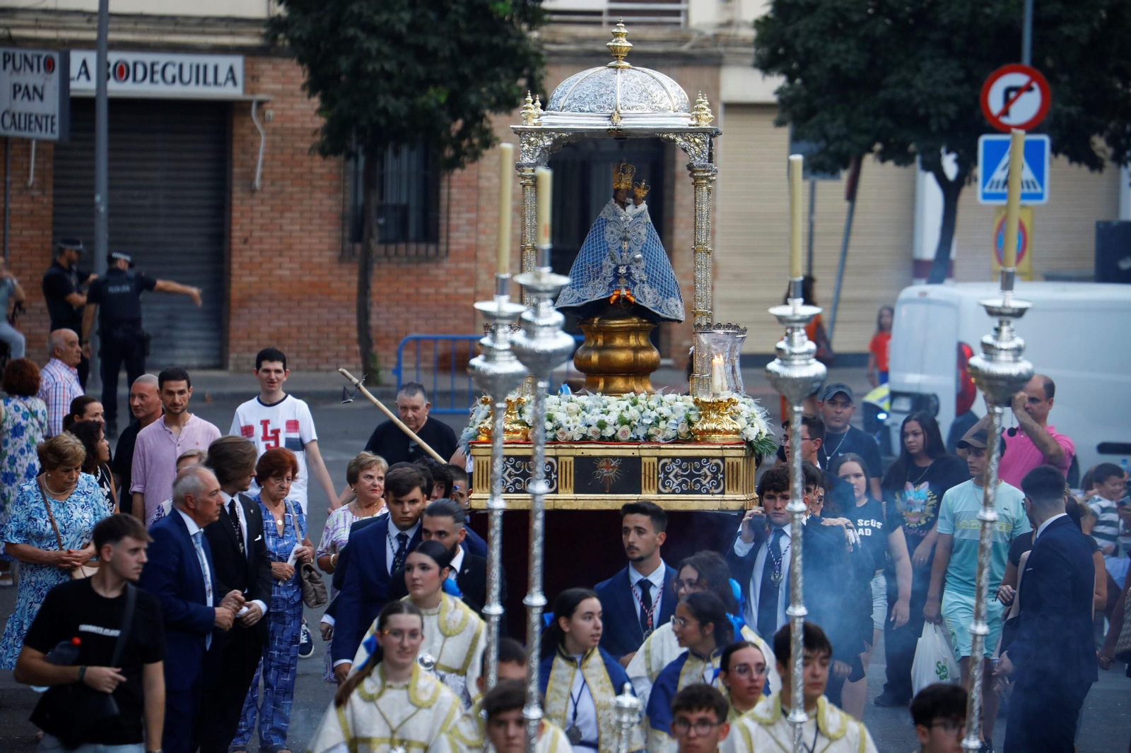 Las imágenes del traslado de la Virgen de la Fuensanta a la Catedral