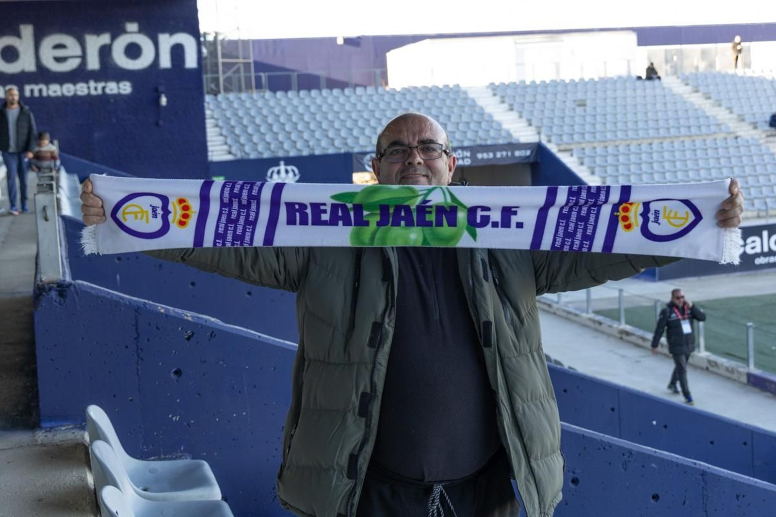 La euforia de la victoria in extremis del Real Jaén ante el Marbellí, en imágenes