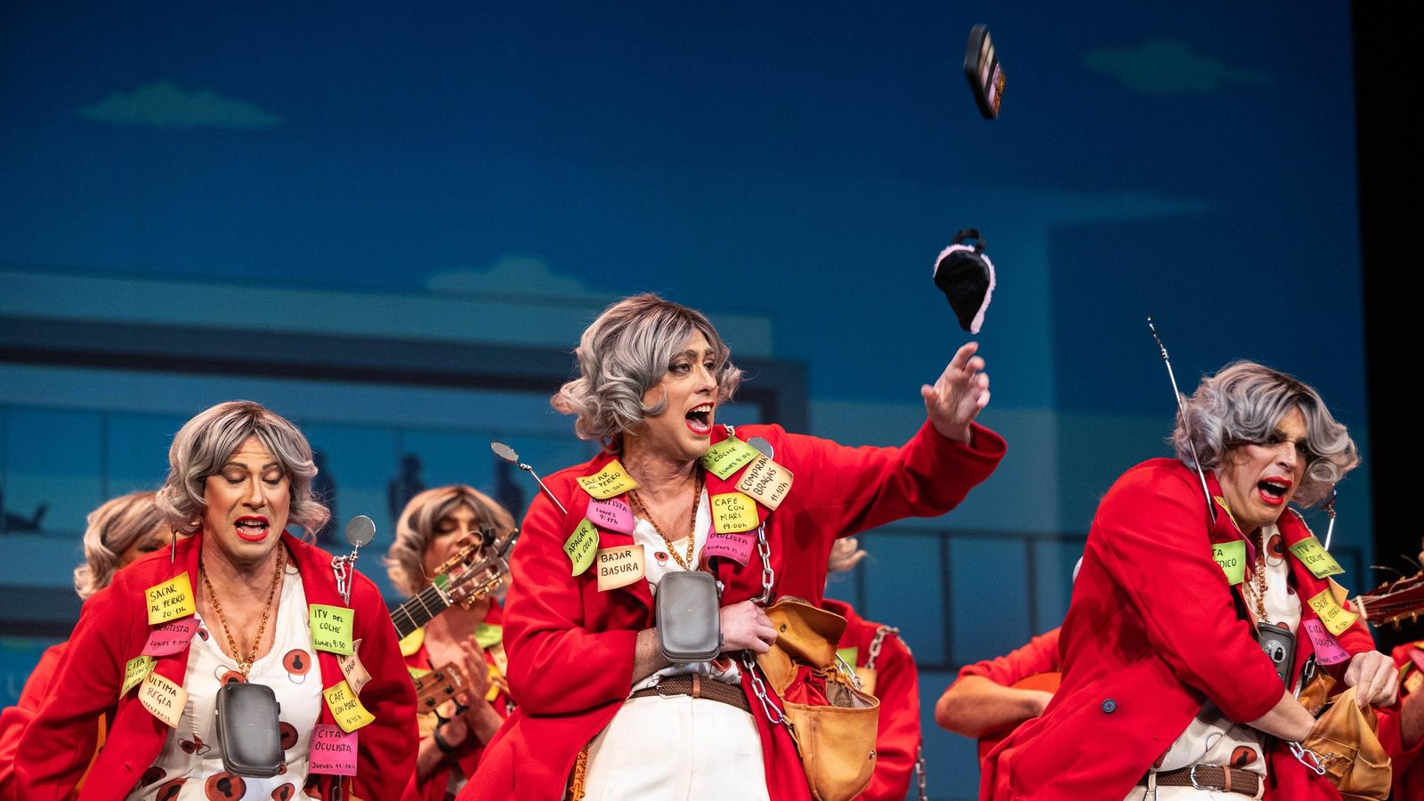 Chirigota 'Por si acaso... las precavidas' foto Lourdes de Vicente2.jpg