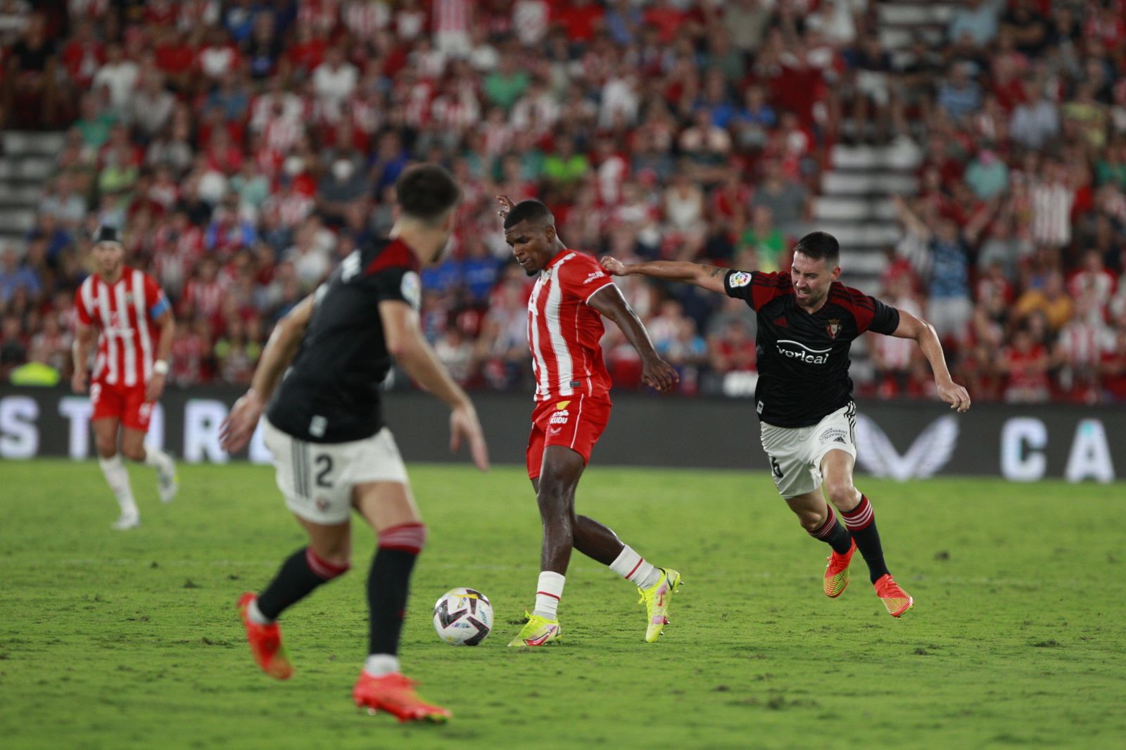 Imágenes del partido U.D. Almería-C.A. Osasuna