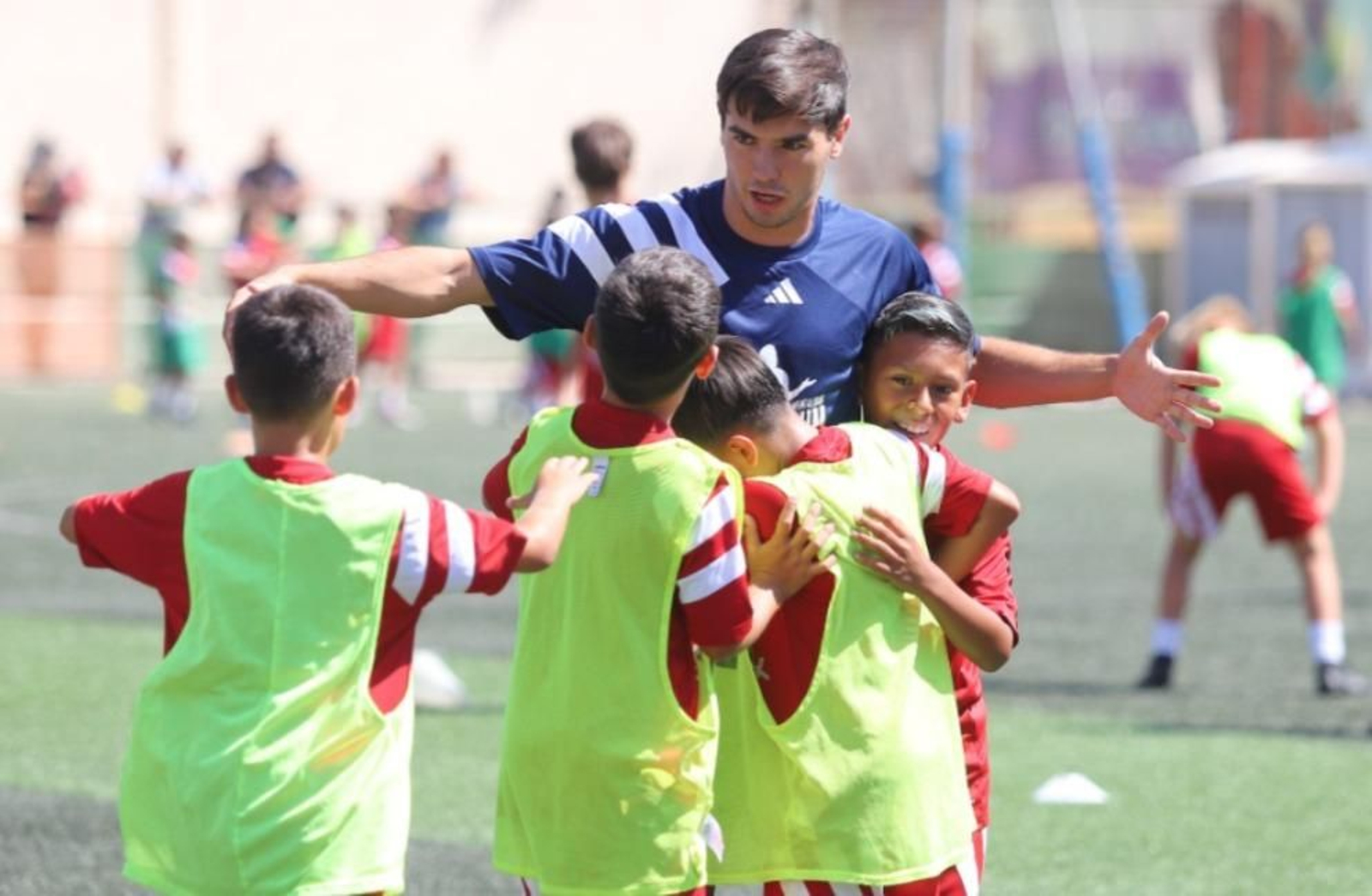 La visita de Brahim a su campus, en fotos