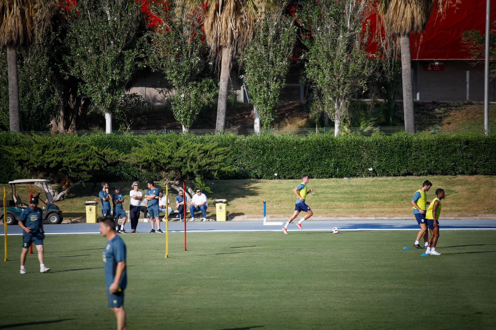 Primer entrenamiento pretemporada del Almería, en imágenes