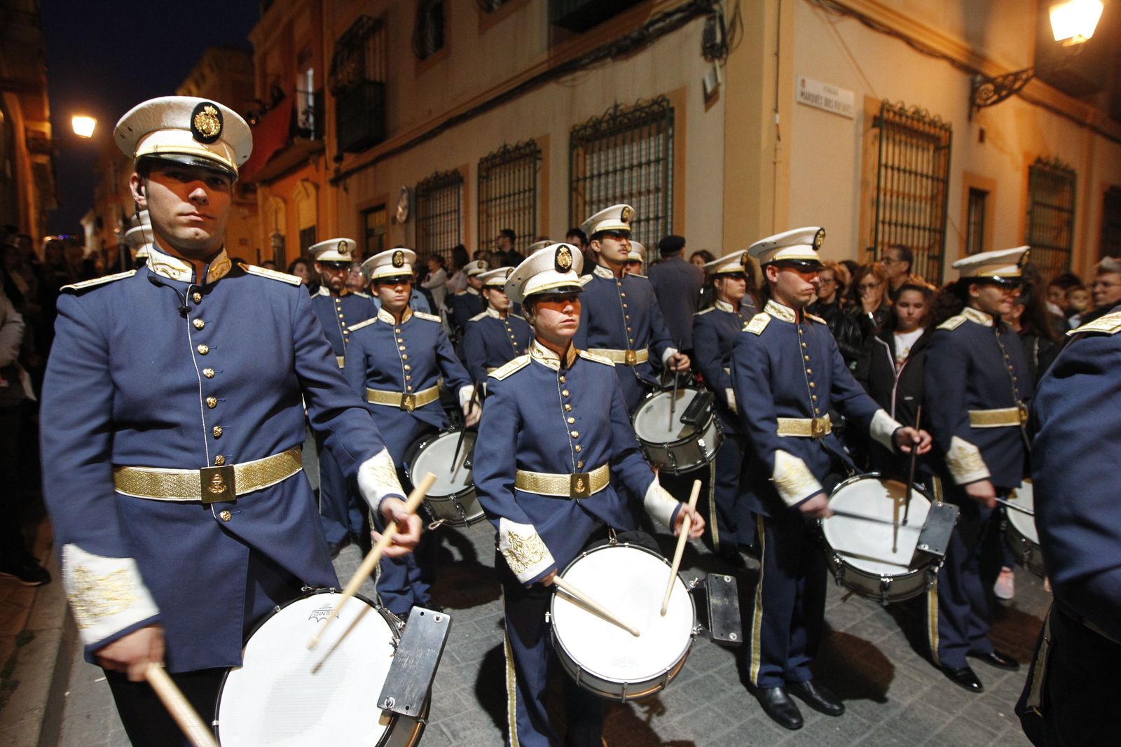 Imágenes de la Procesión de Estudiantes. Semana Santa Almería 2019