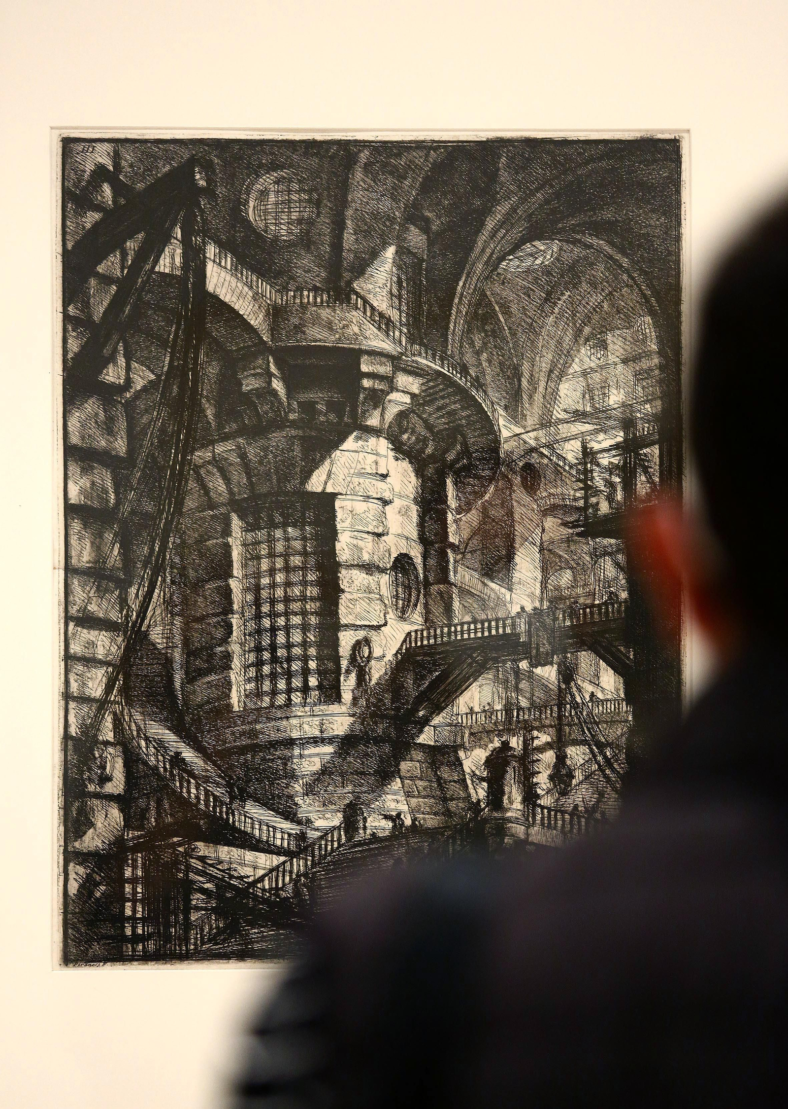 Otro de los grabados recogidos en la muestra.