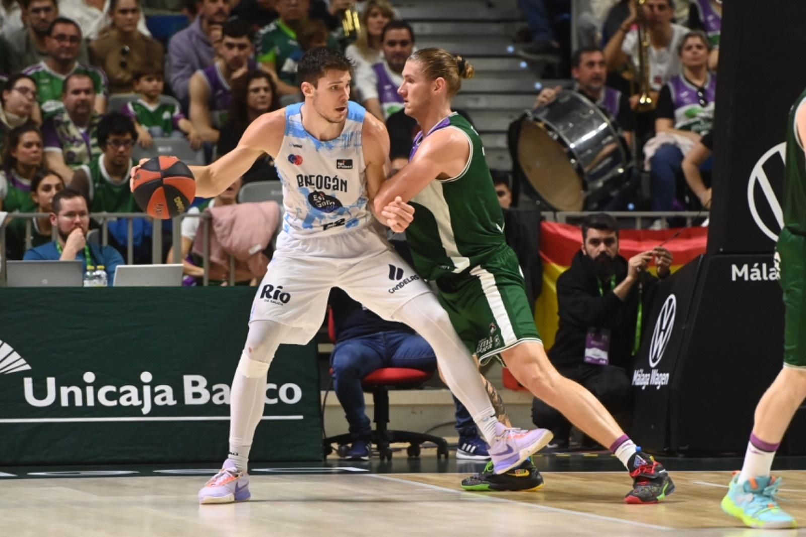 El Unicaja - Río Breogan, en fotos