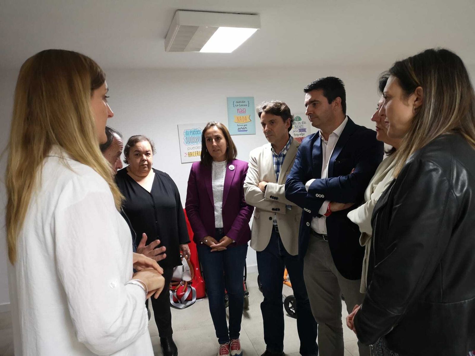 Amaro Huelva asegura el compromiso de su partido con los discapacitados.