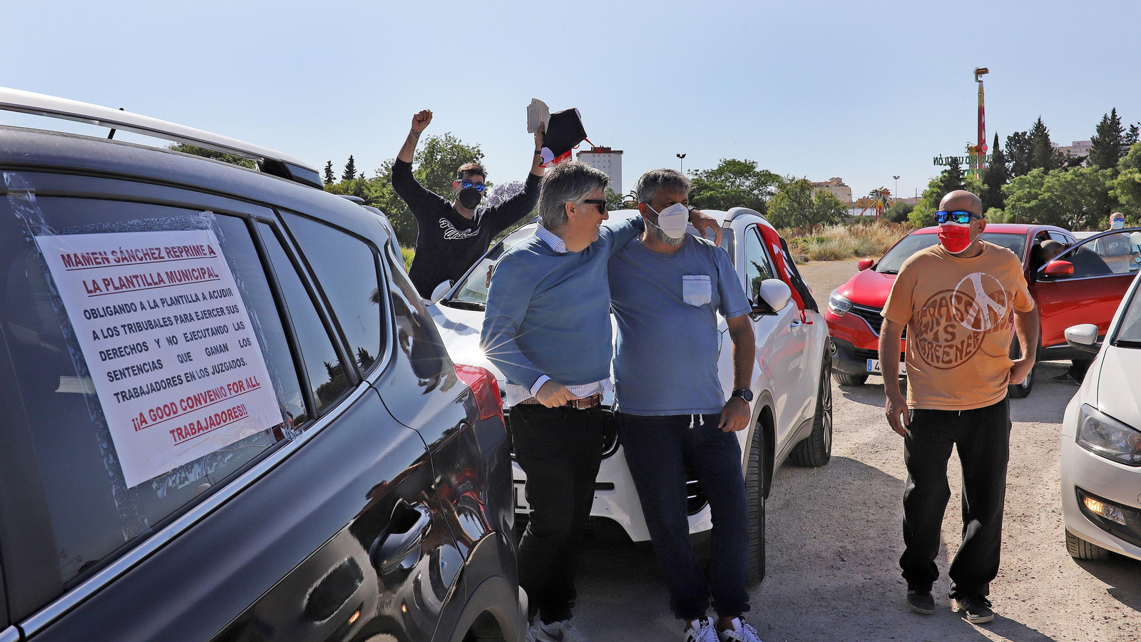 Nueva protesta de los trabajadores del ayuntamiento