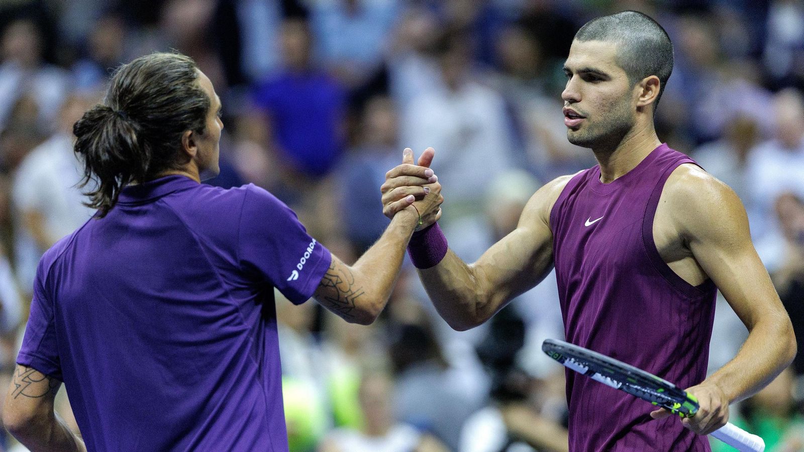 Carlos Alcaraz disputa la segunda ronda el US Open contra Mattia Belluci
