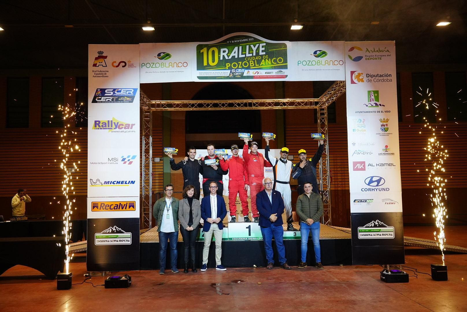 Las mejores imágenes de la entrega de premios del Rallye Ciudad de Pozoblanco
