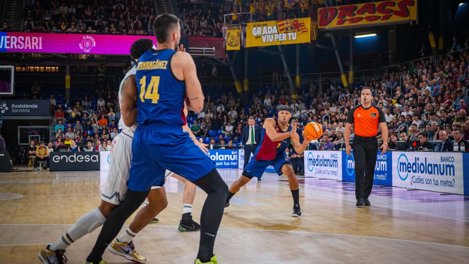El Barcelona-Unicaja, en fotos
