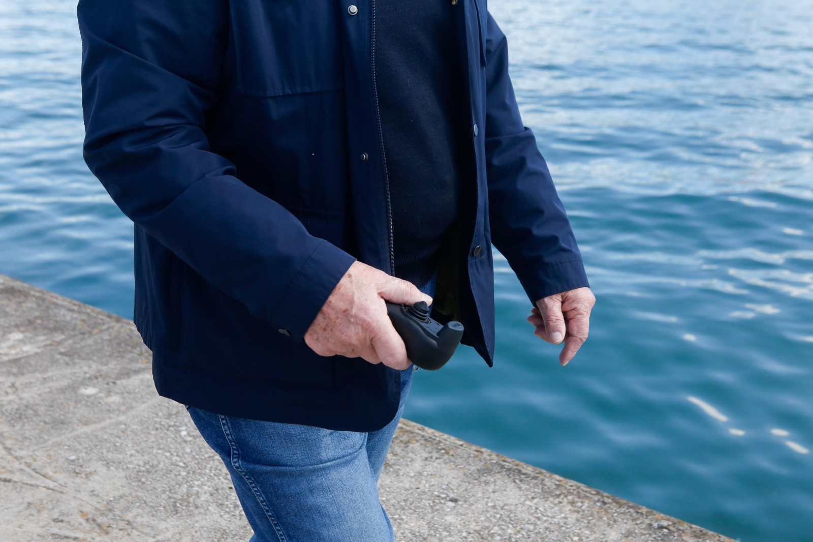 Las fotos de la presentación de la boya de salvamento Usafe en Algeciras