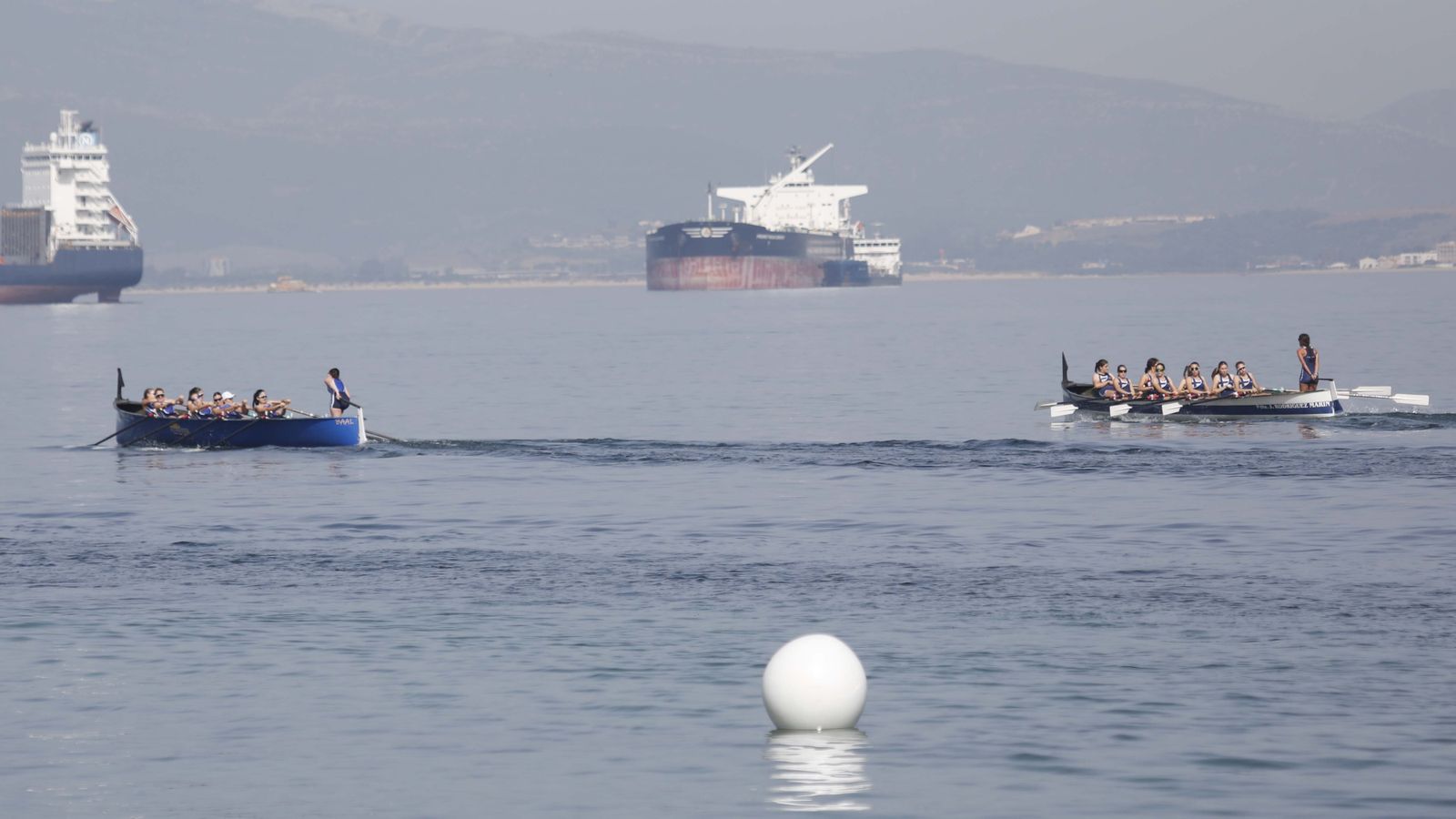 Las fotos de la tercera jornada del Campeonato de España de Remo en banco fijo, en La Línea