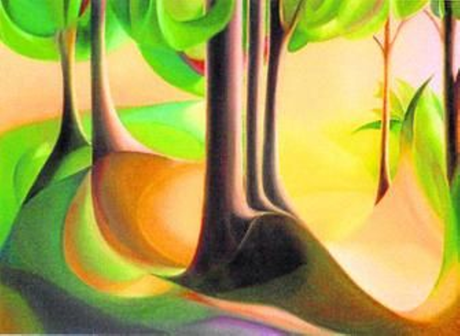 Imagen de una de las obras que expondrá en Unicaja.