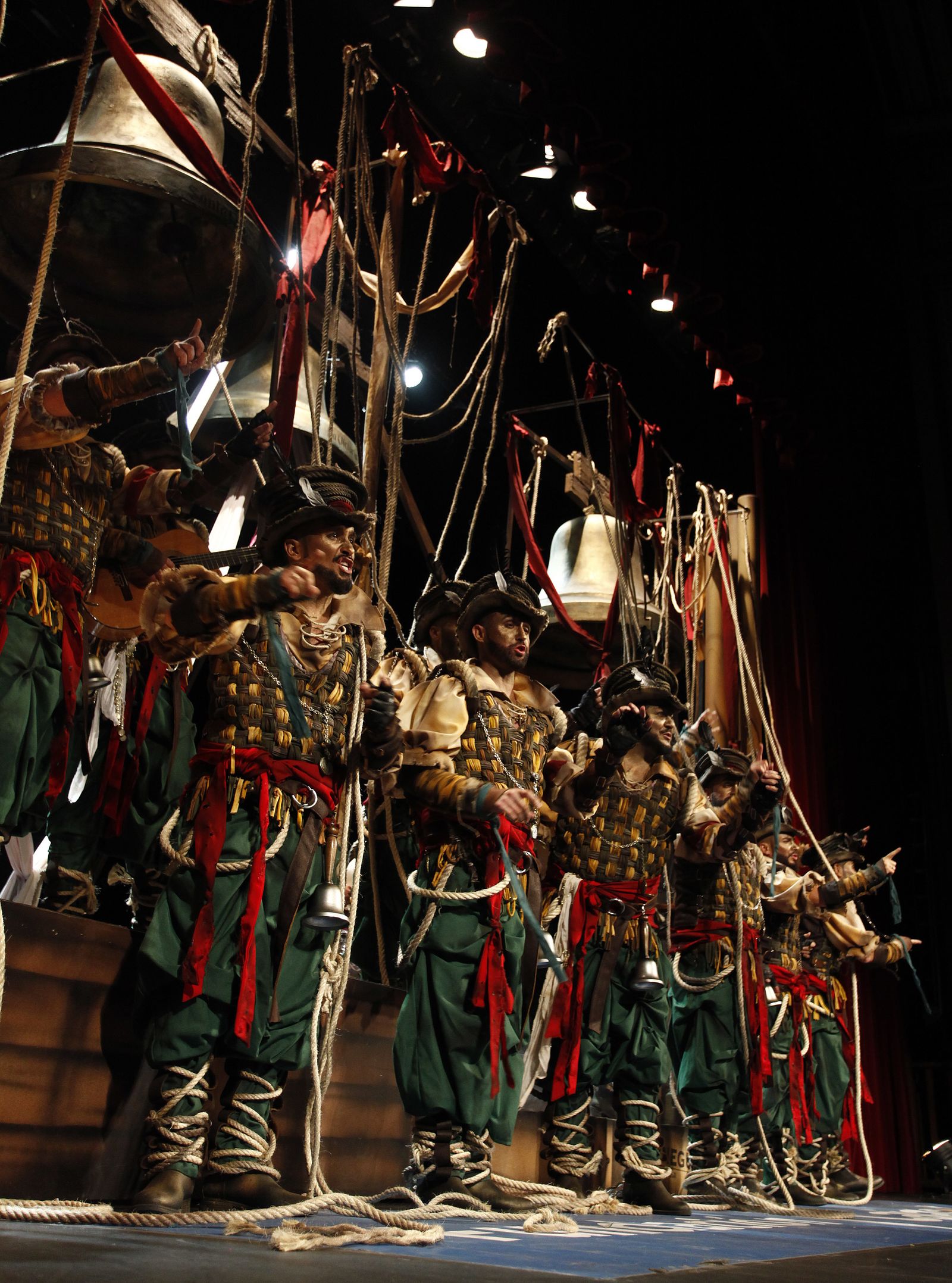 Las imágenes de la decimoctava función clasificatoria