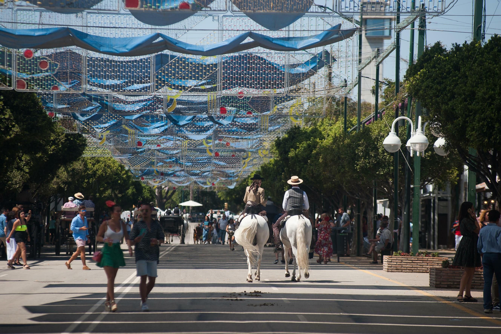 Fotos de este viernes en la Feria de Málaga Fotos de este viernes en la Feria de Málaga