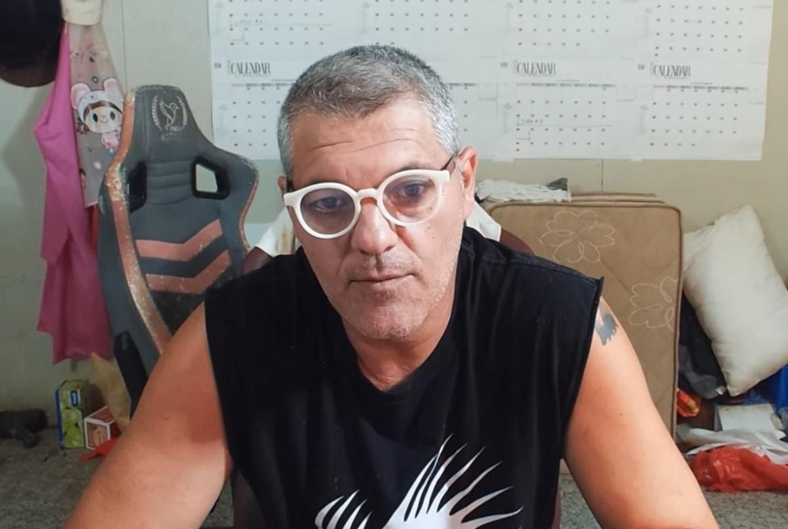 Frank Cuesta en su vídeo de confesión