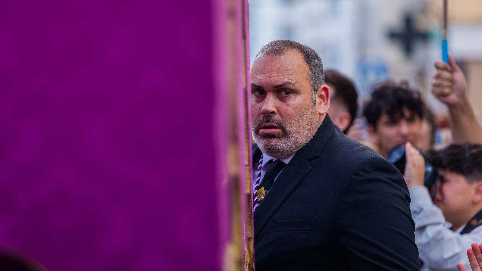 Las imágenes de la Coronación de Espinas en el Sábado de Pasión de la Semana Santa de San Fernando