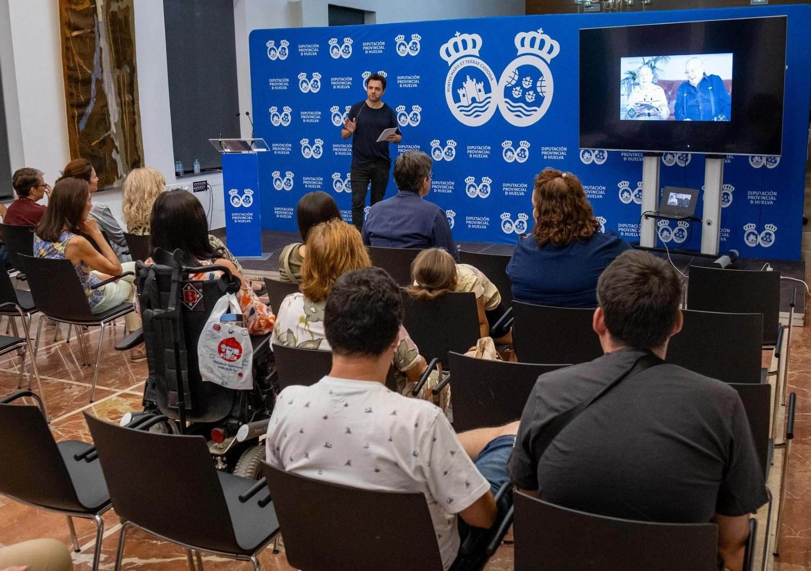 Un momento de la conferencia
