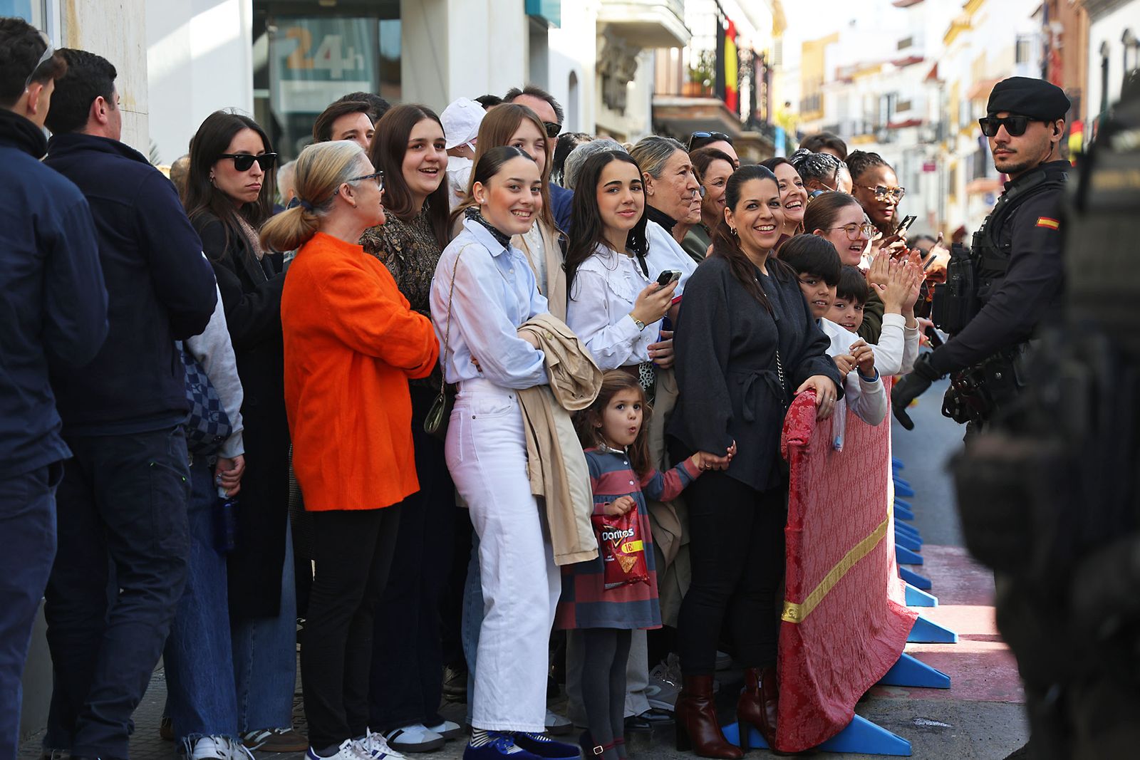 La llegada de S.M. el Rey Felipe VI a Palos de la Frontera, en fotografías