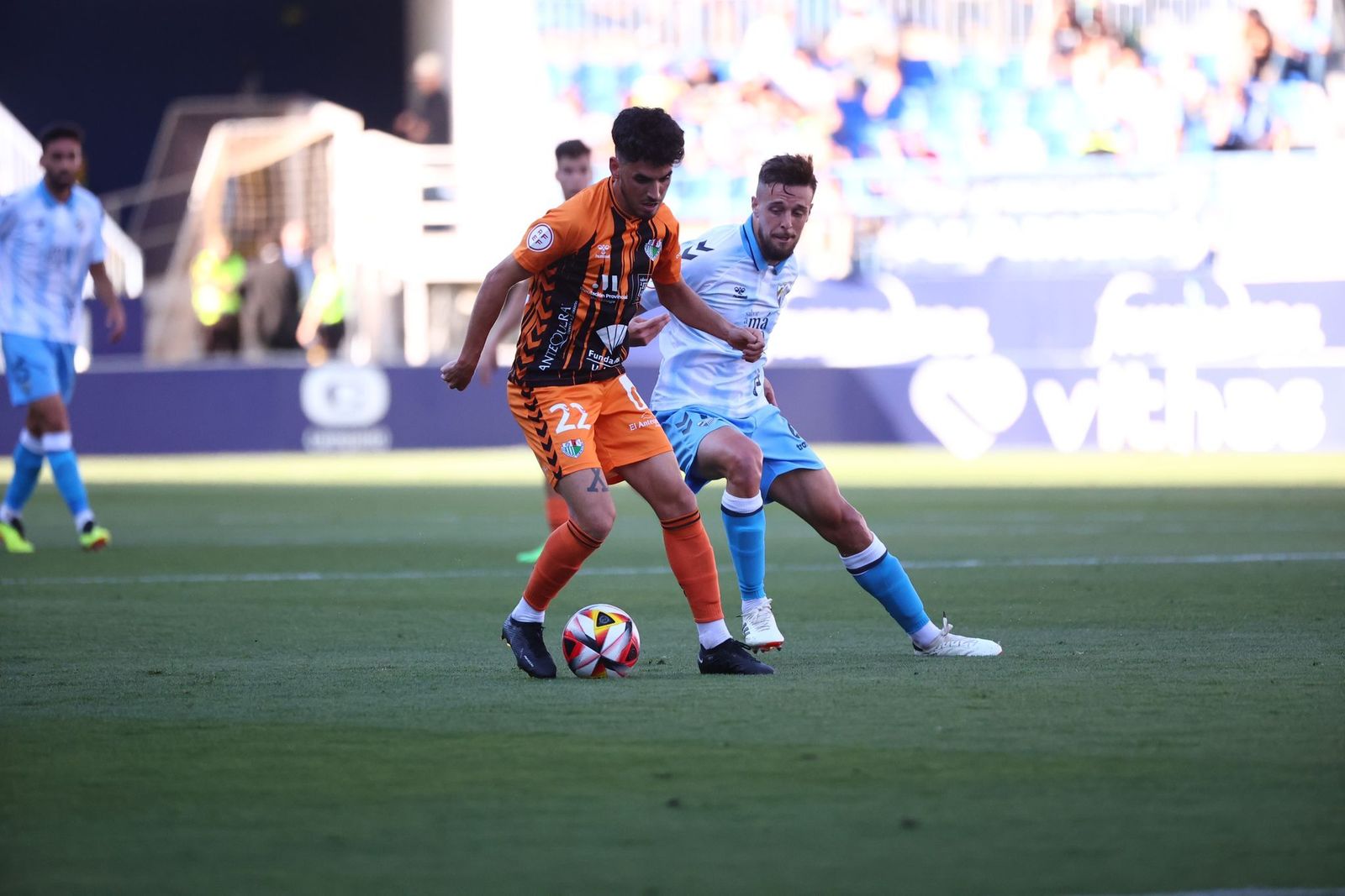 El Málaga CF - Antequera, en fotos