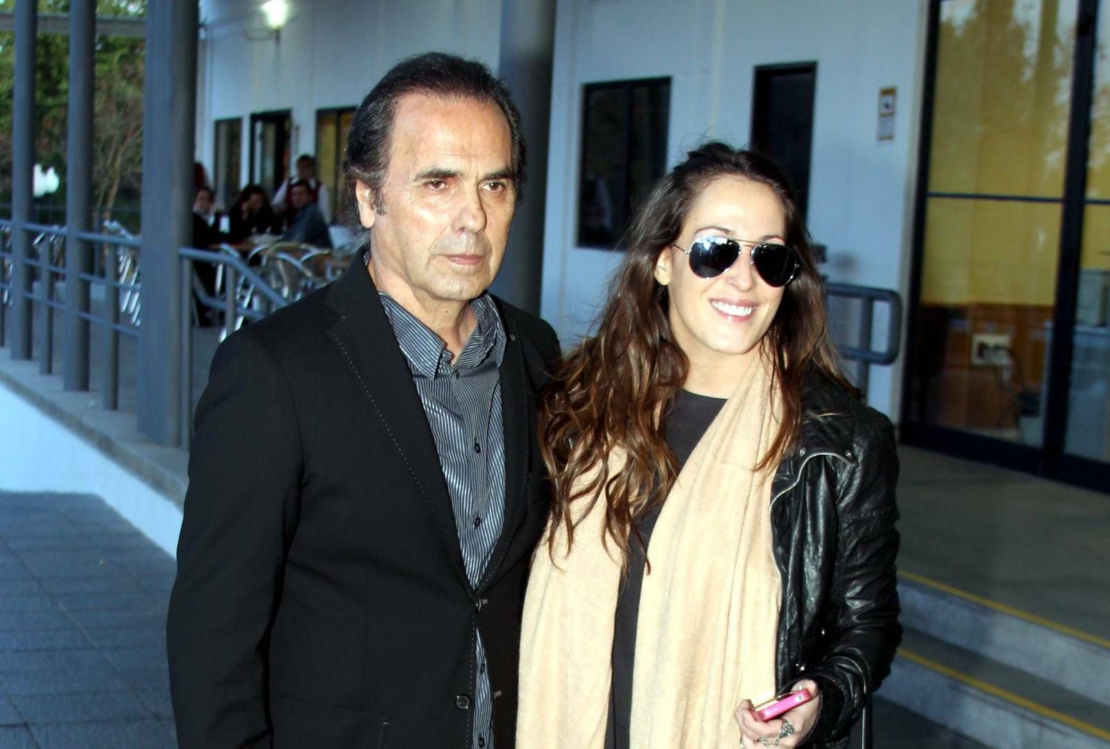 Pepe de Lucía con su hija Malú, en una foto de archivo.