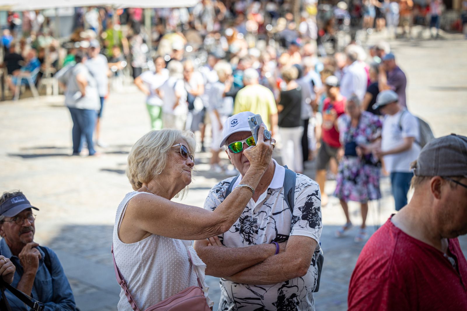 Los turistas que han llegado a Cádiz en los cinco cruceros