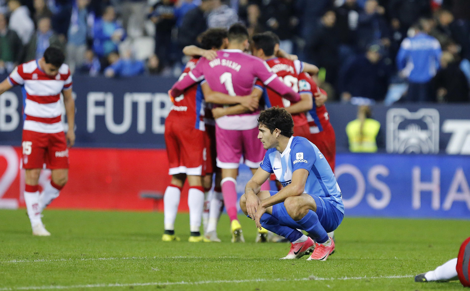 Las fotos del Málaga-Granada