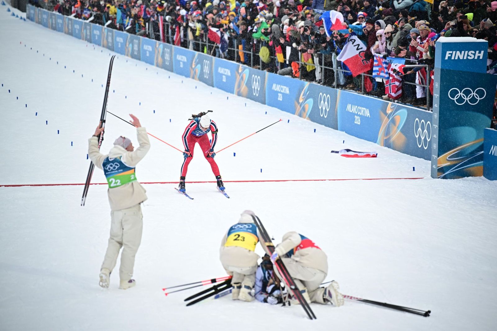 Las mejores fotos de los Juegos Olímpicos de invierno Milán Cortina d'Ampezzo 2026 | Jornada 12