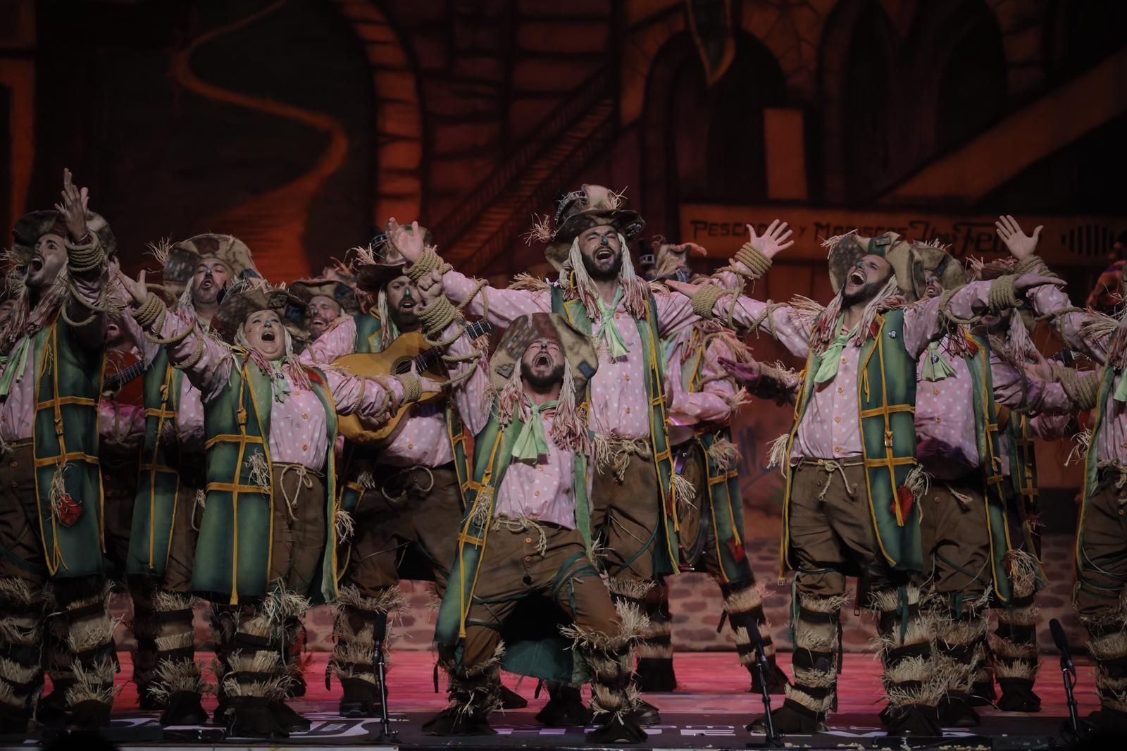 La comparsa Los desataos.