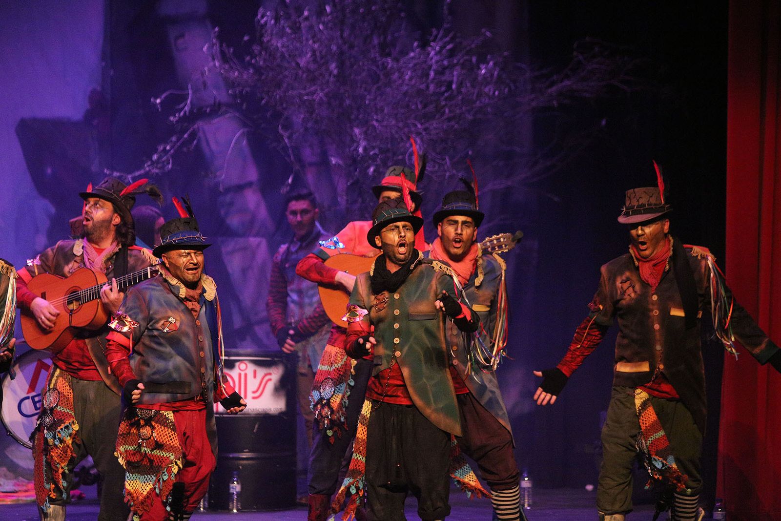 Segundo día de preliminares del Carnaval Colombino en imágenes