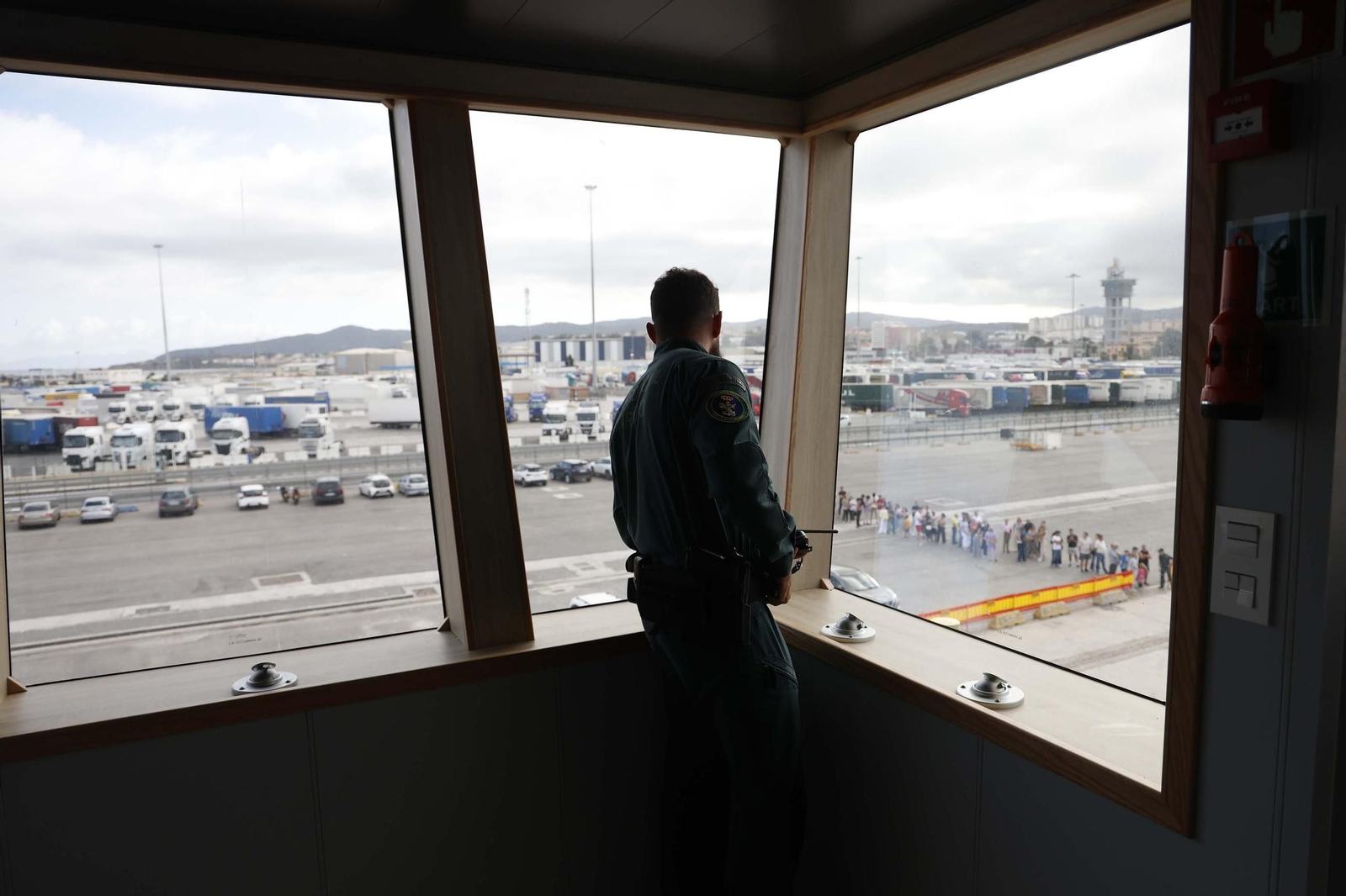 Fotos del nuevo patrullero de la Guardia Civil " Duque de Ahumada " en el Puerto de Algeciras