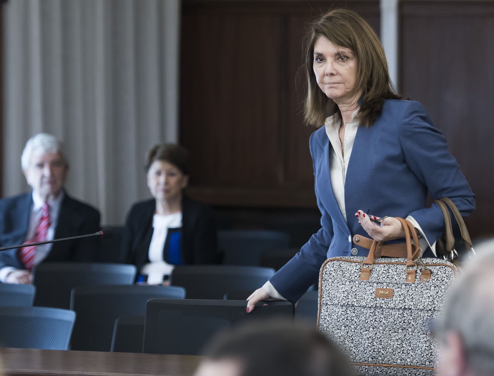 La ex interventora general Rocío Marcos.