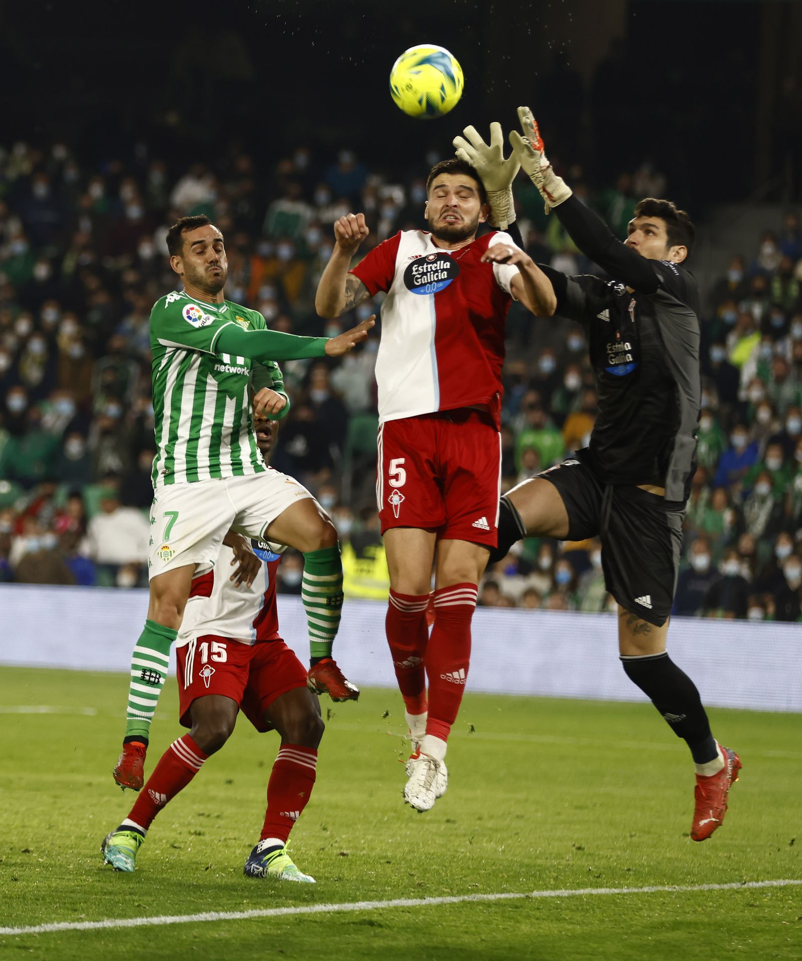 Las imágenes del Betis-Celta