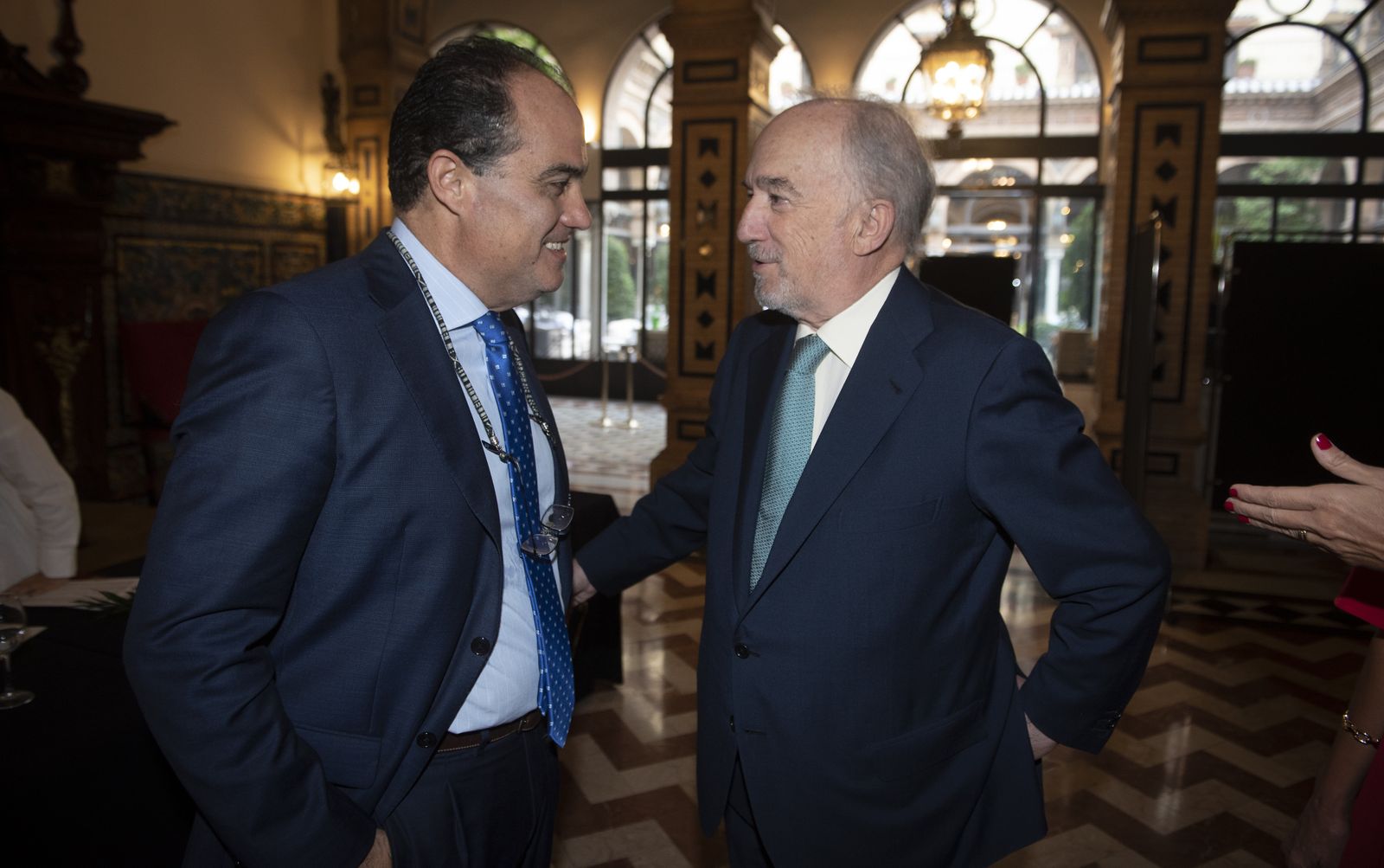 Imágenes del Foro Joly con el director de la Real Academia Española, Santiago Muñoz Machado
