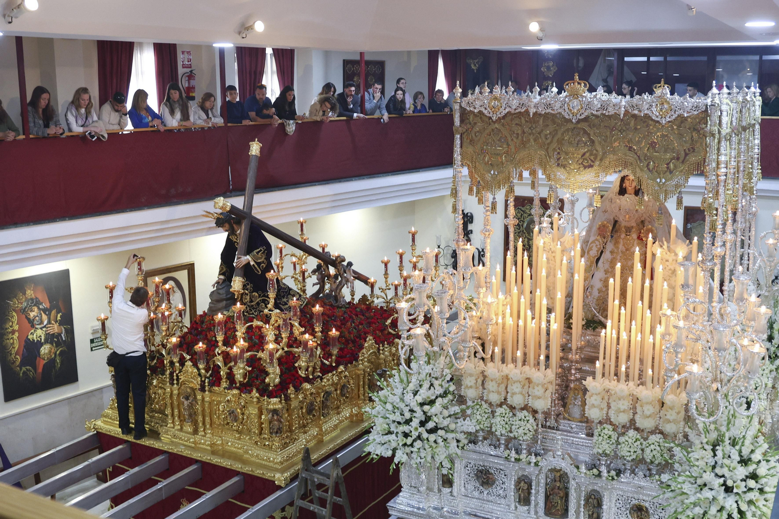 Las fotos de la Virgen del Rocío, en el Martes Santo de Málaga