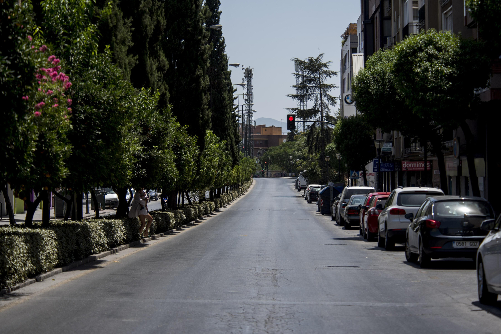 Imágenes de una Granada desierta