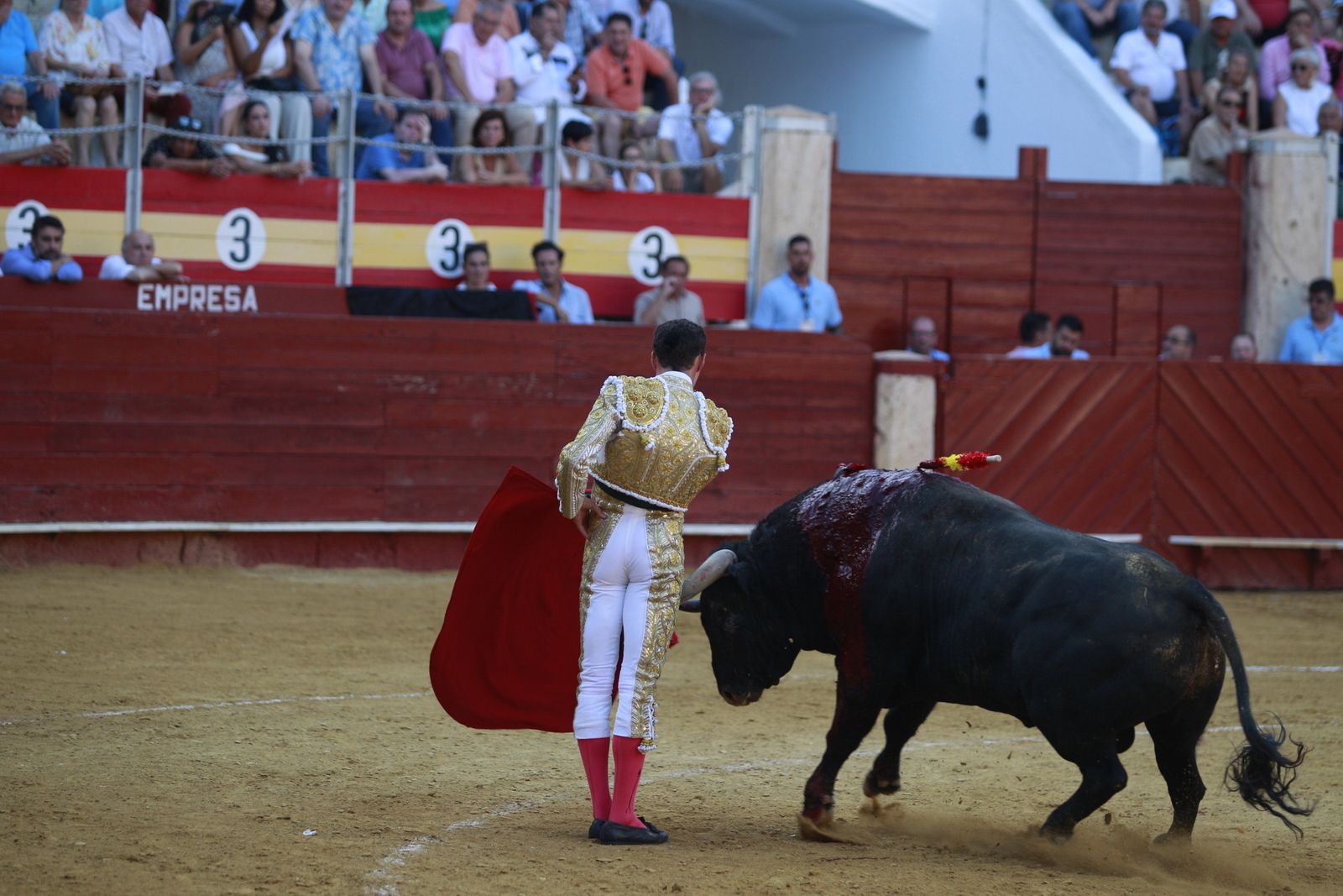 Imágenes de la corrida de toros del jueves en la Feria de Almería 2024