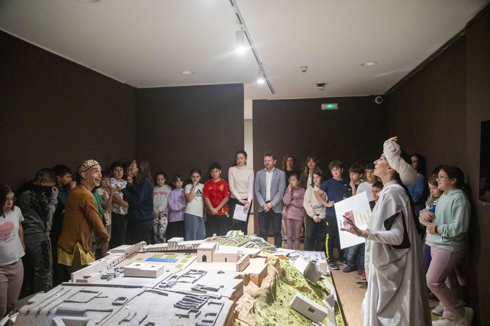 Presentación de la maqueta de la Alcazaba de Almería, en imágenes