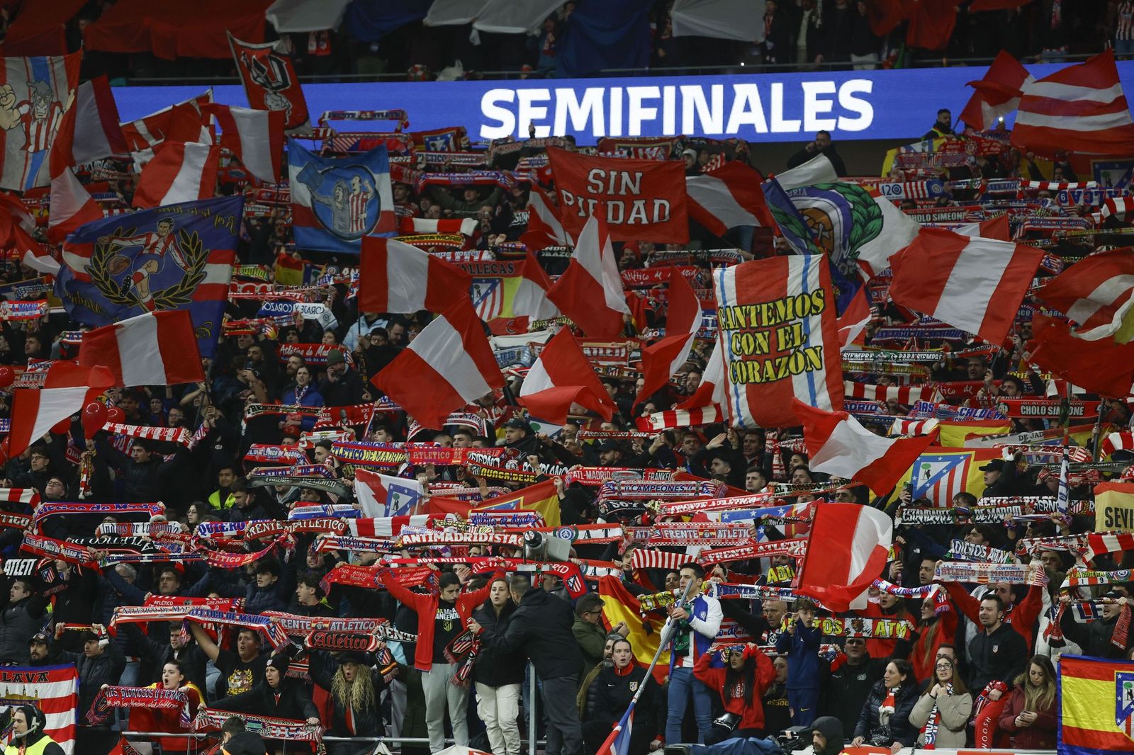 Las fotos del Atlético de Madrid-Barcelona