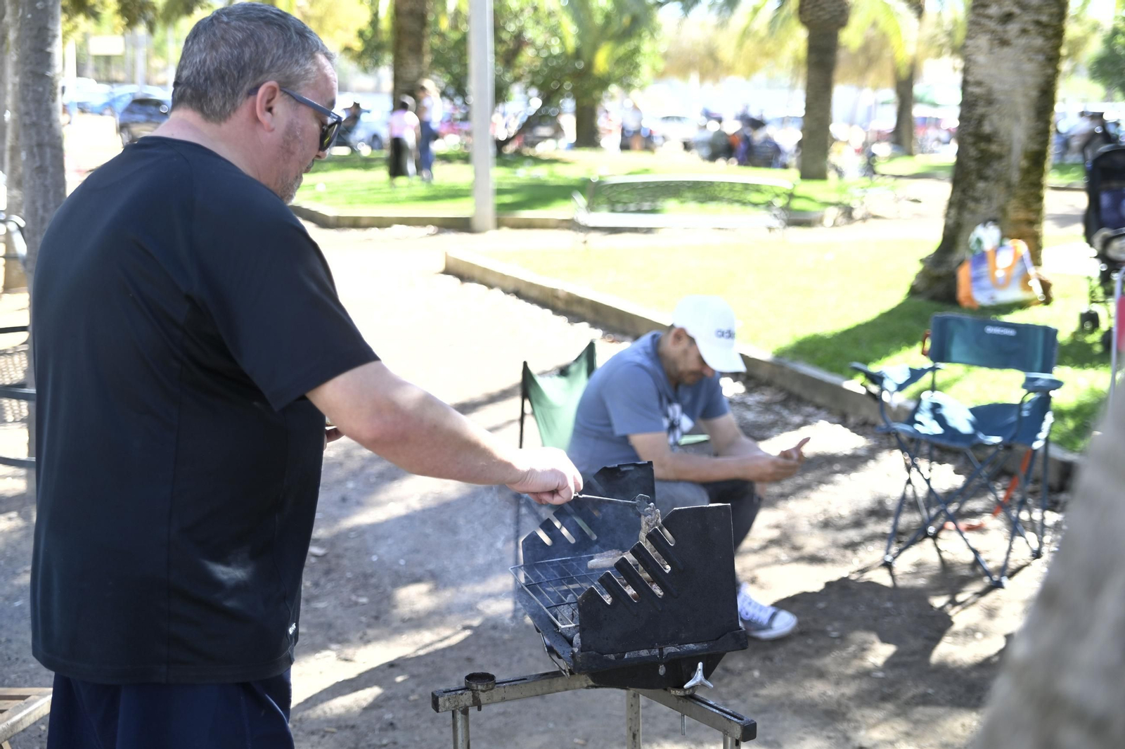 Los peroles se trasladan a El Arenal por San Rafael, en imágenes