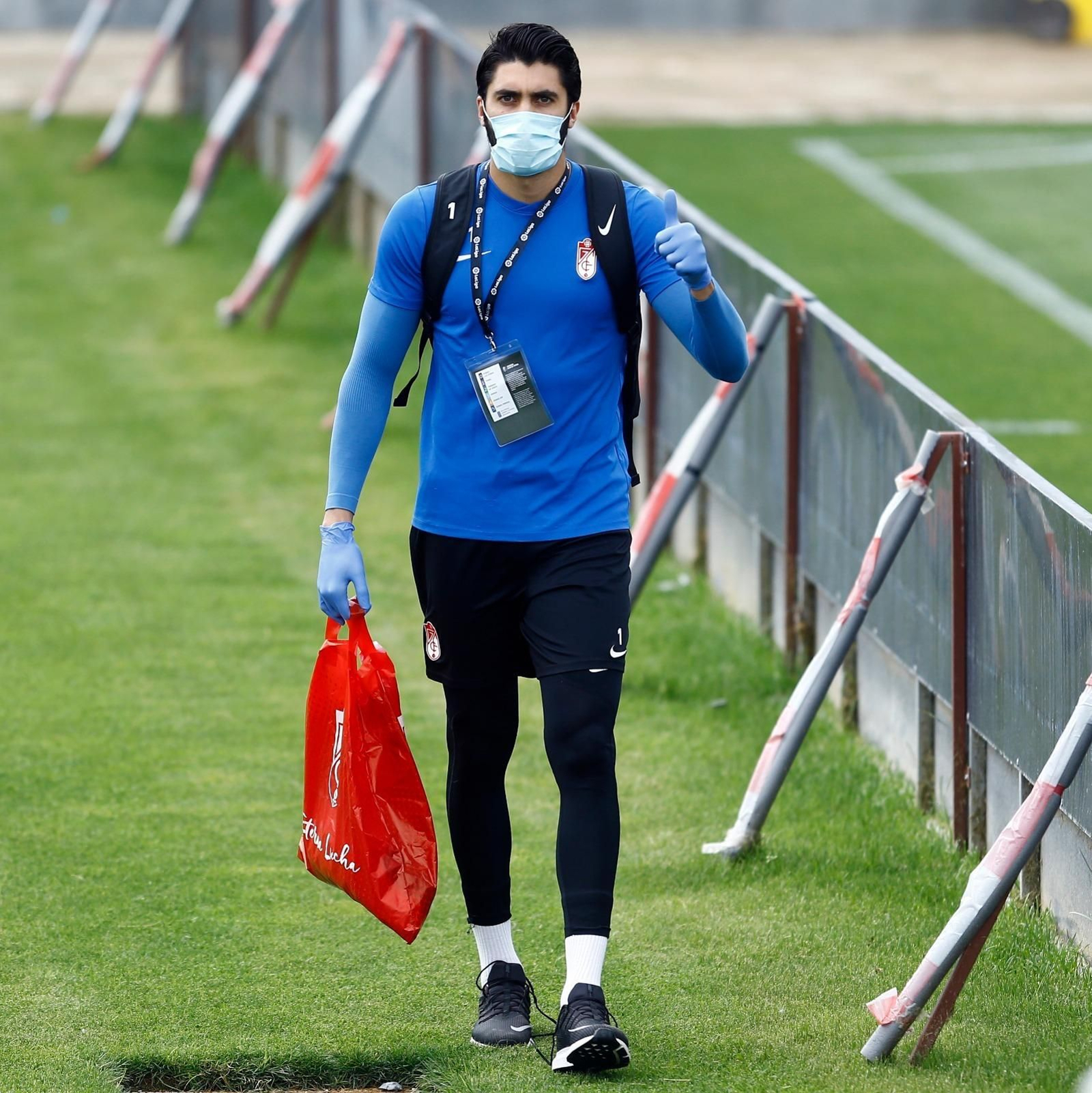 Rui Silva en la Ciudad Deportiva