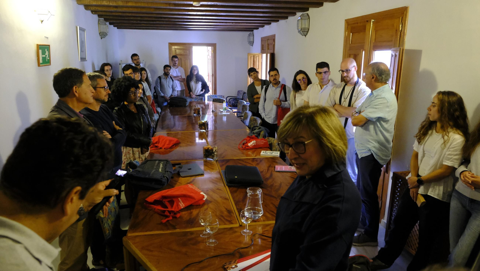 Entrega de diplomas a los alumnos del seminario de historia del Festival de Vélez Blanco