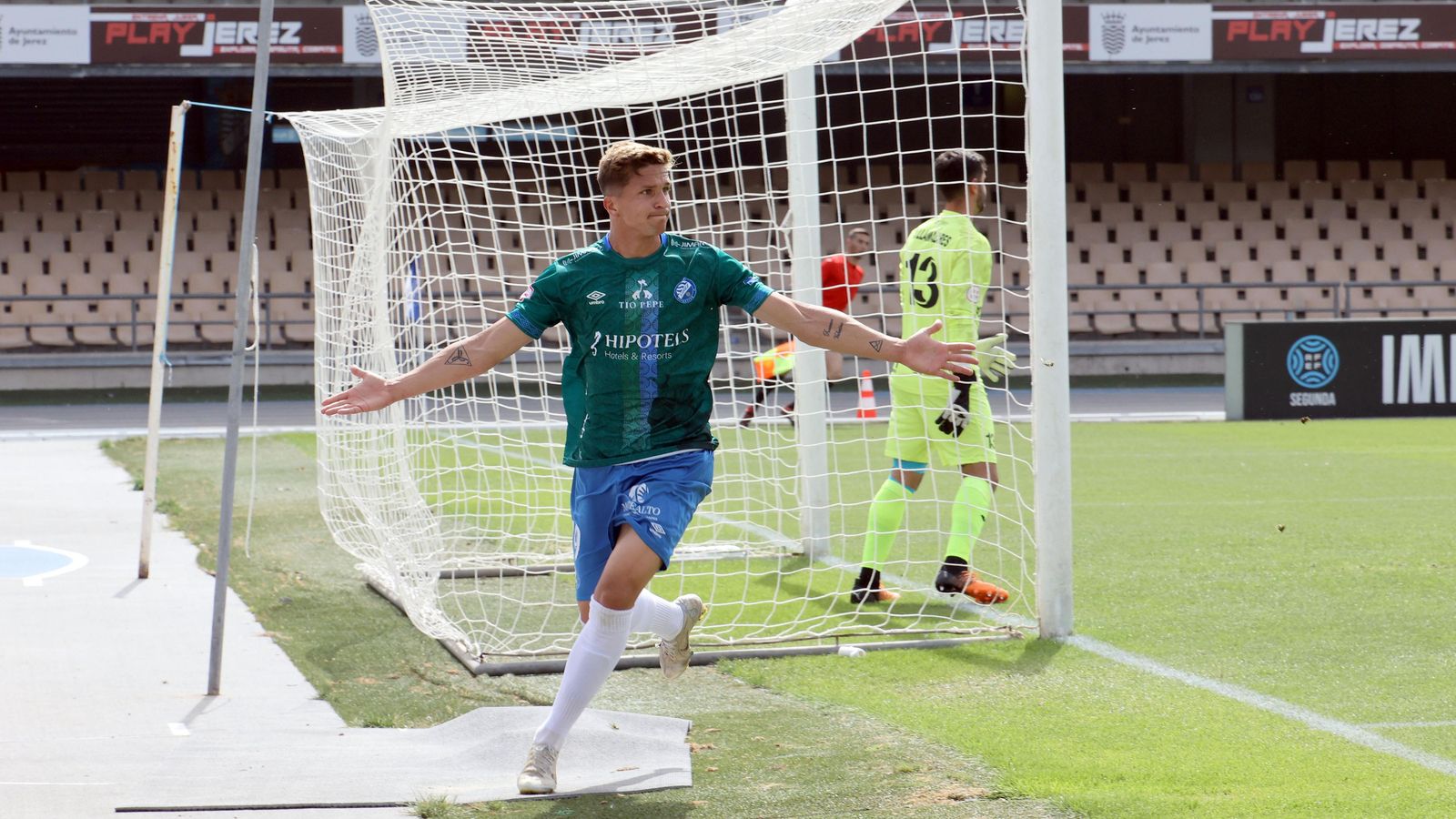 Simeone marcó ante el Mar Menor en la anterior ocasión que el XDFC ganó dos partidos seguidos.