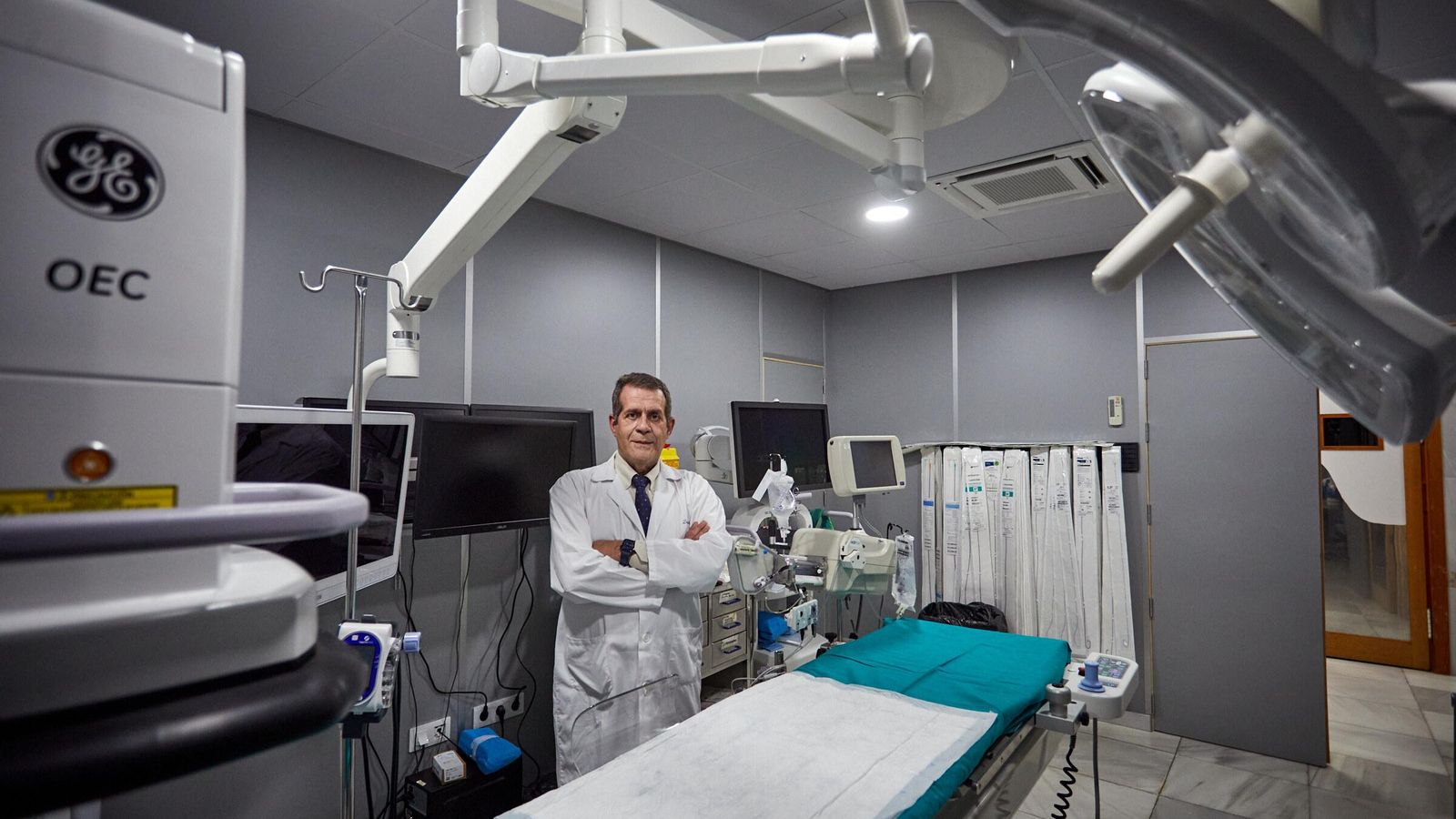 El quirófano del doctor Oneto en San Rafael cuenta con los últimos adelantos tecnológicos. El quirófano del doctor Oneto en San Rafael cuenta con los últimos adelantos tecnológicos.