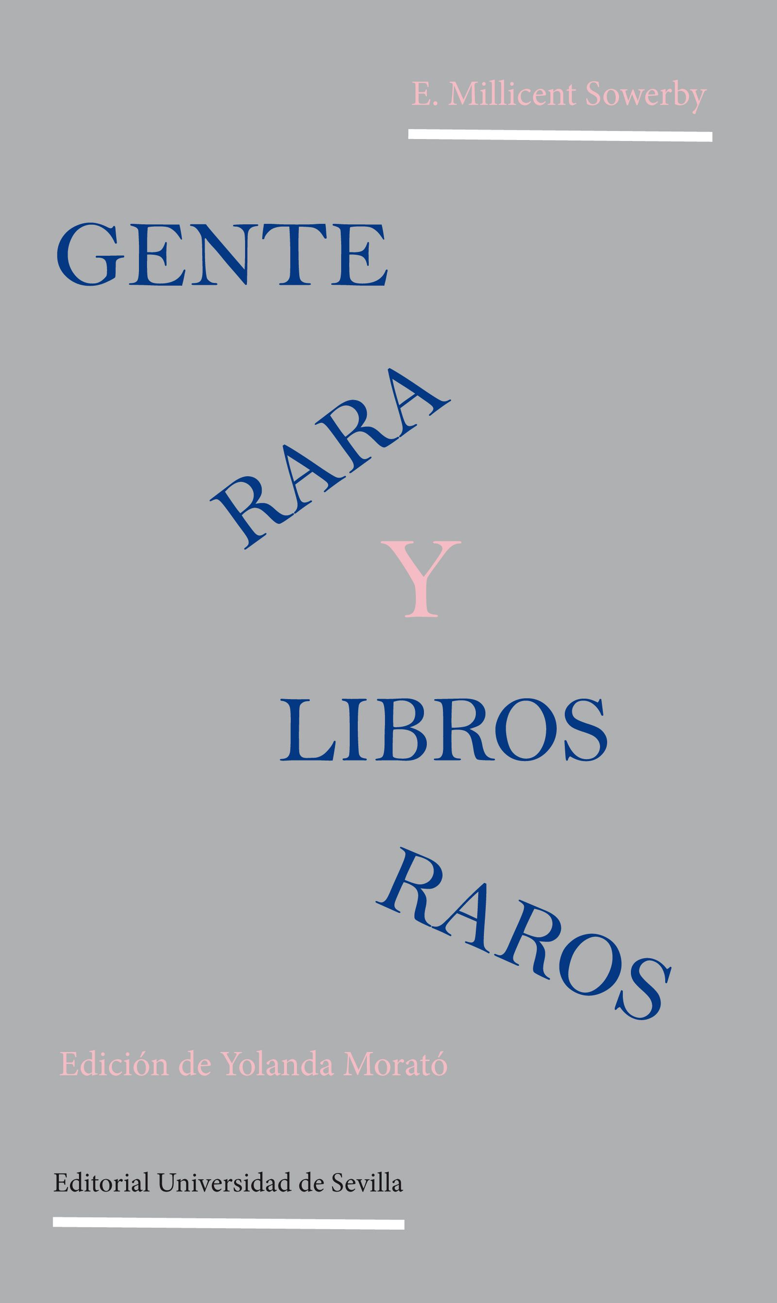 Cubierta de 'Gente rara', diseñada por Juan Bonilla en el estilo 'avant-garde' que tan bien conoce.
