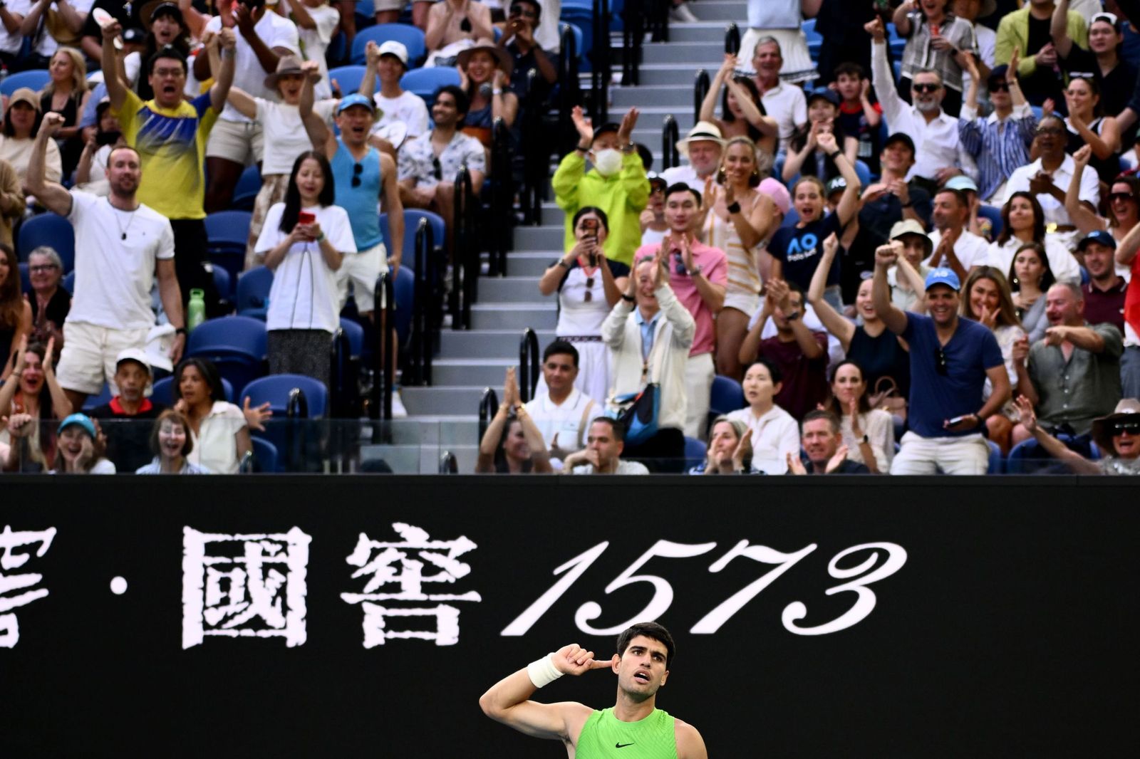 Las fotos del triunfo de Alcaraz en Australia