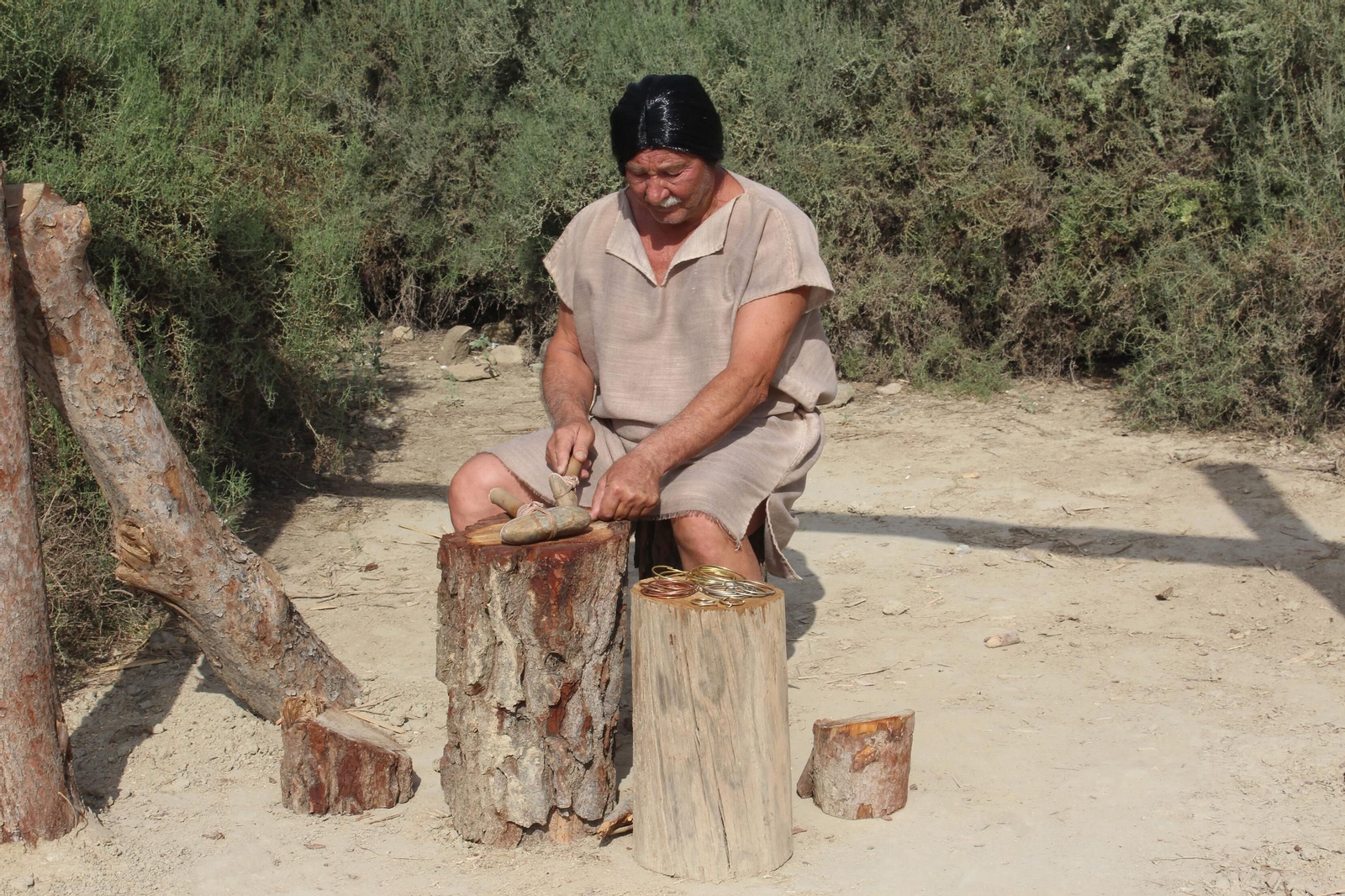 Recreación de la cultura argárica en Antas.