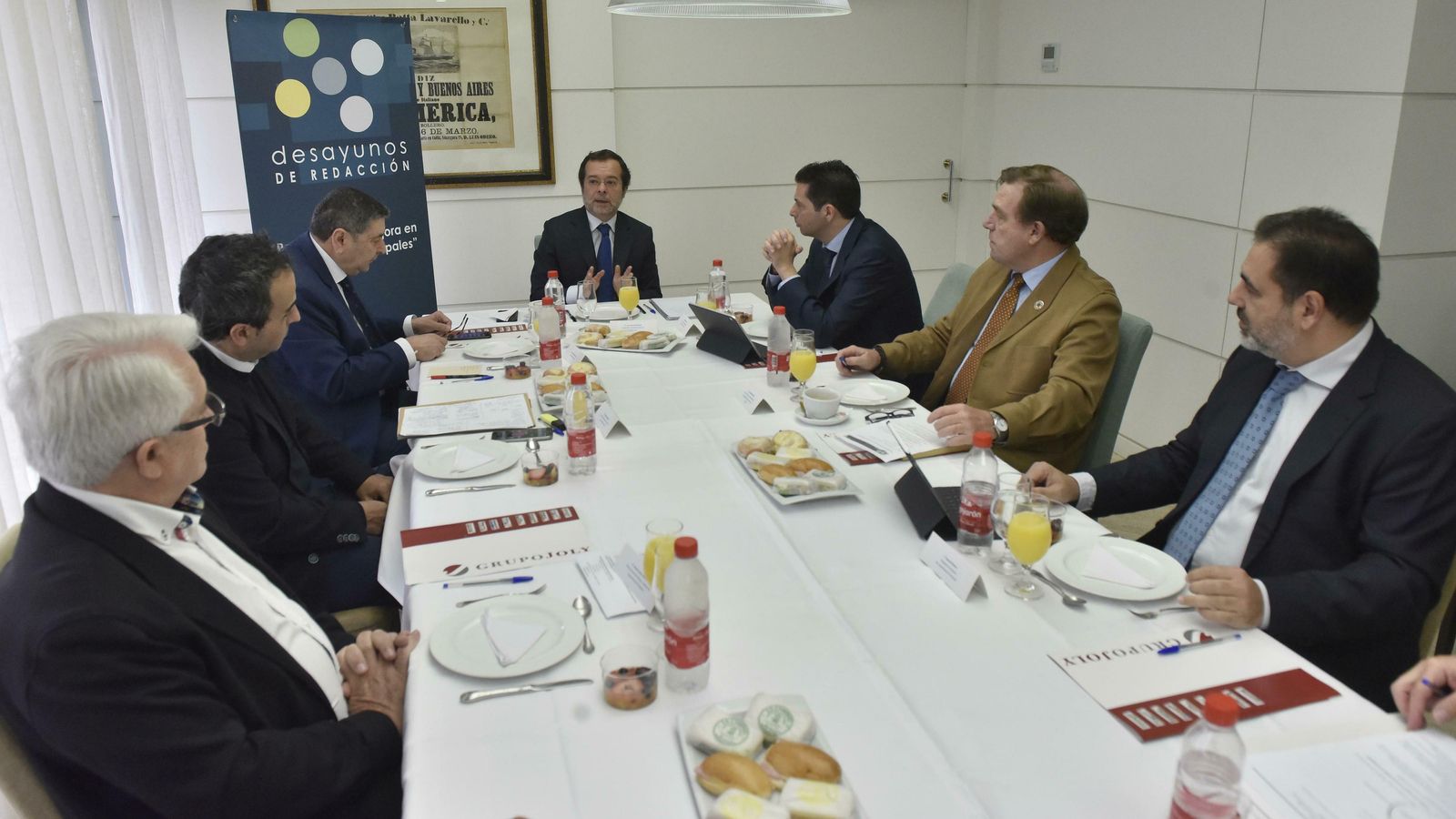 Participantes en el encuentro celebrado en la sede de Diario de Sevilla.