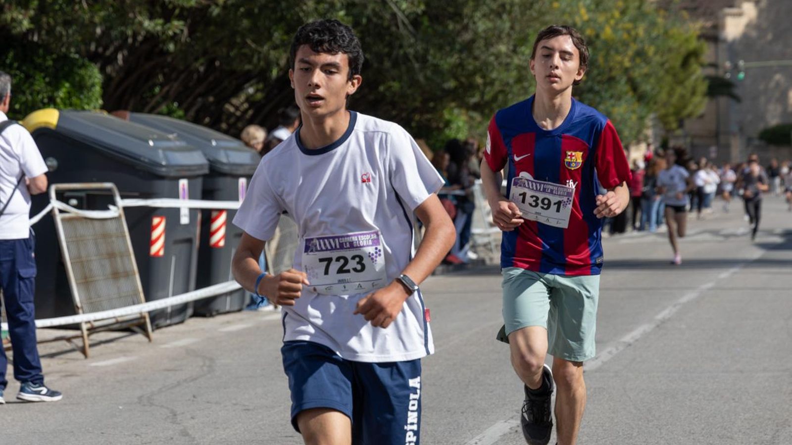 La carrera escolar de “La Gloria” que aúna inclusión y solidaridad, en imágenes