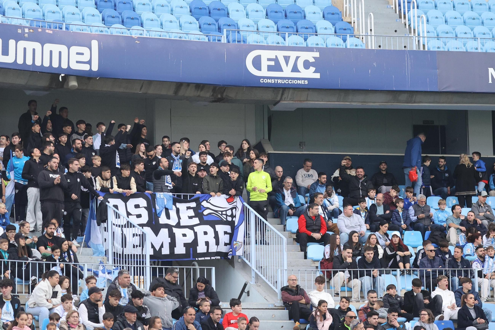 Las fotos del entrenamiento del Málaga CF de puertas abiertas